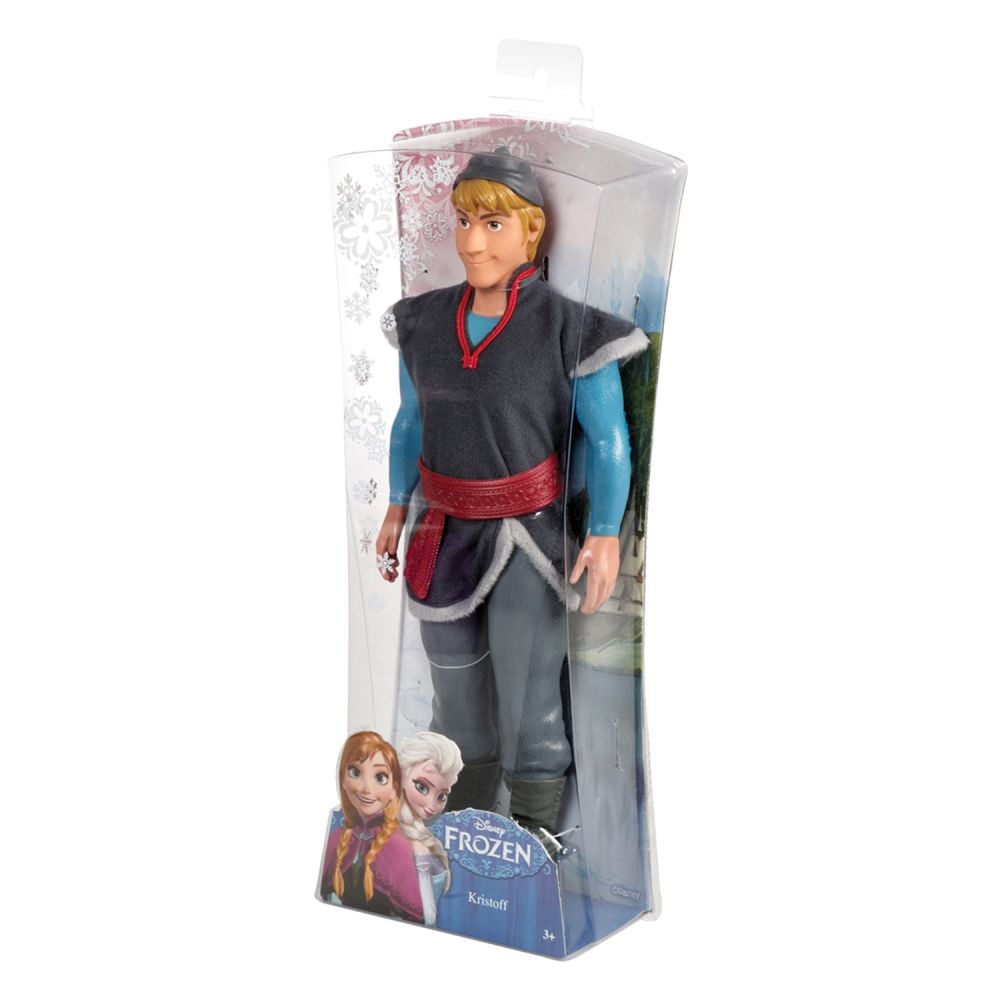 Disney Frozen - Papusa Elsa stralucitoare si Kristoff
