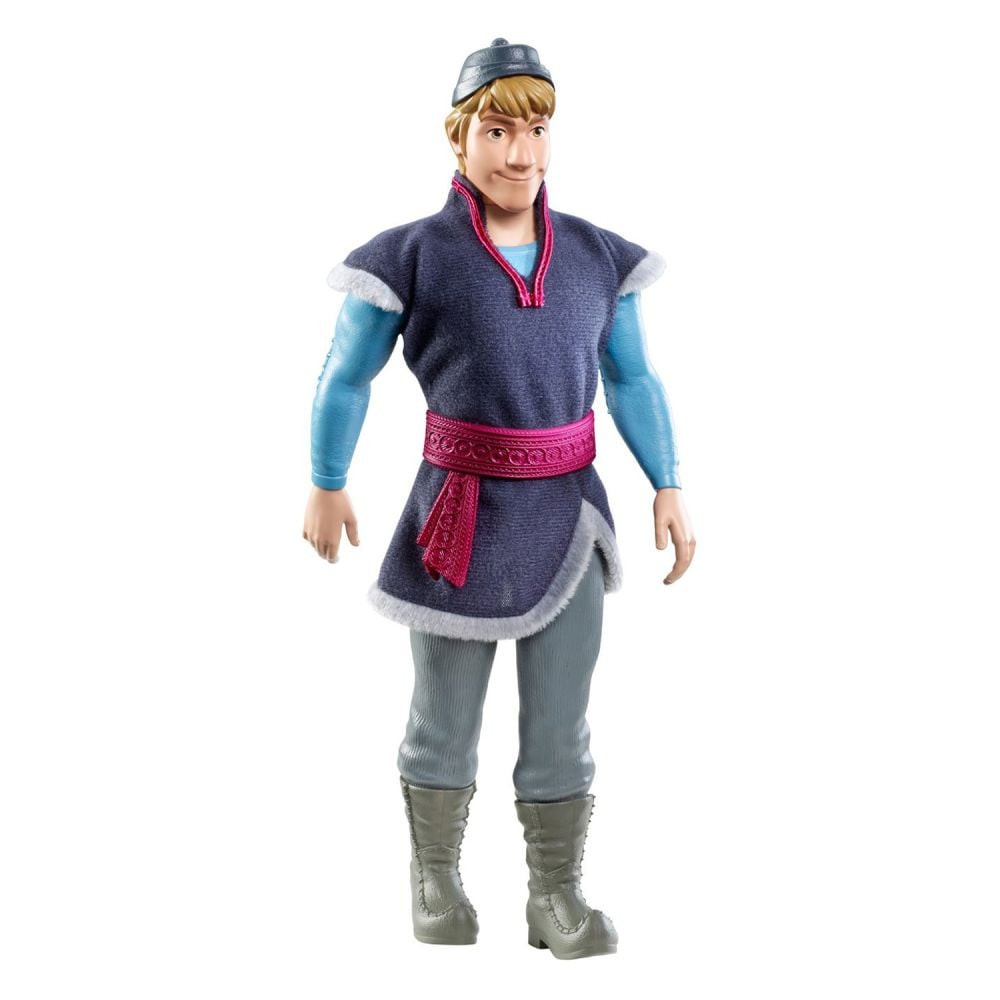 Disney Frozen - Papusa Elsa stralucitoare si Kristoff