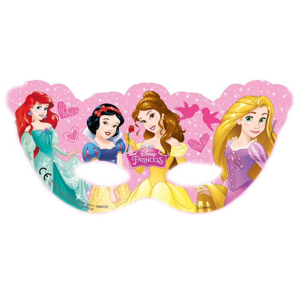 Disney Princess - Set 6 masti din carton