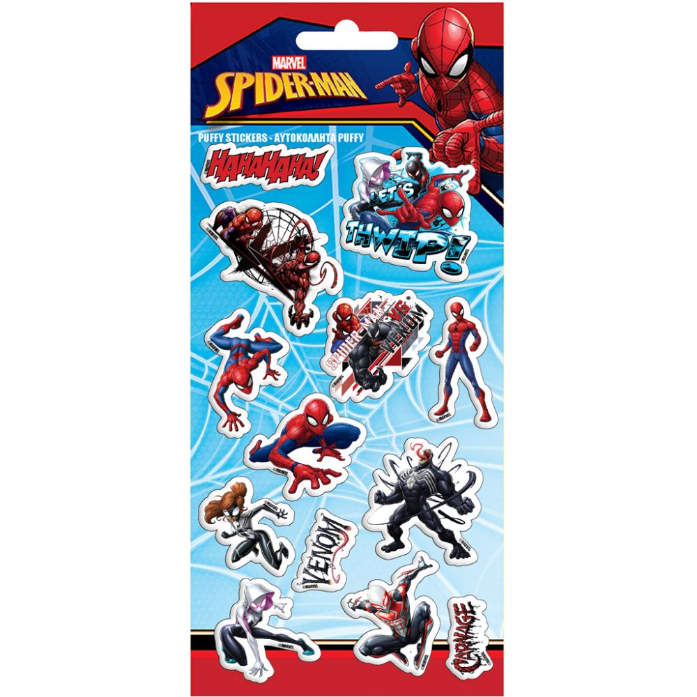 Set stickere Spiderman, 10 x 22 cm