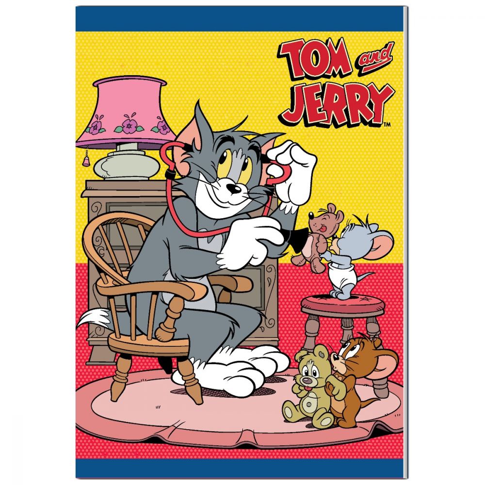 Caiet dictando Tom and Jerry, 10 x 22 cm