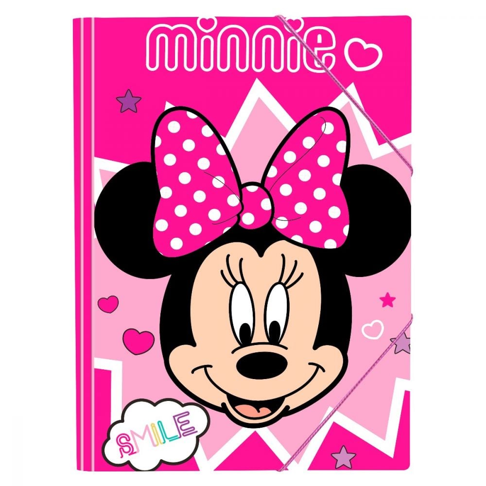 Mapa cu elastic Disney Minnie Mouse, 25 x 35 cm