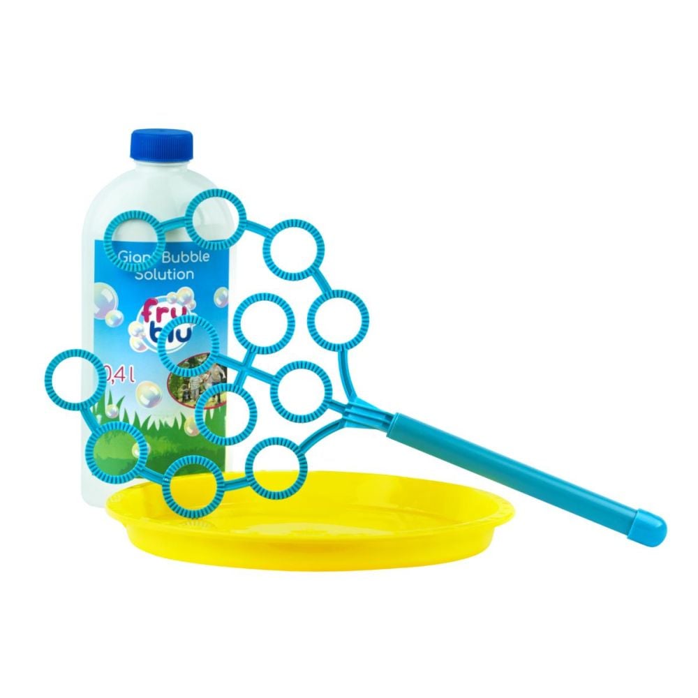 Set baloane de sapun si solutie, Fru Blu, Tree, 0.4 l