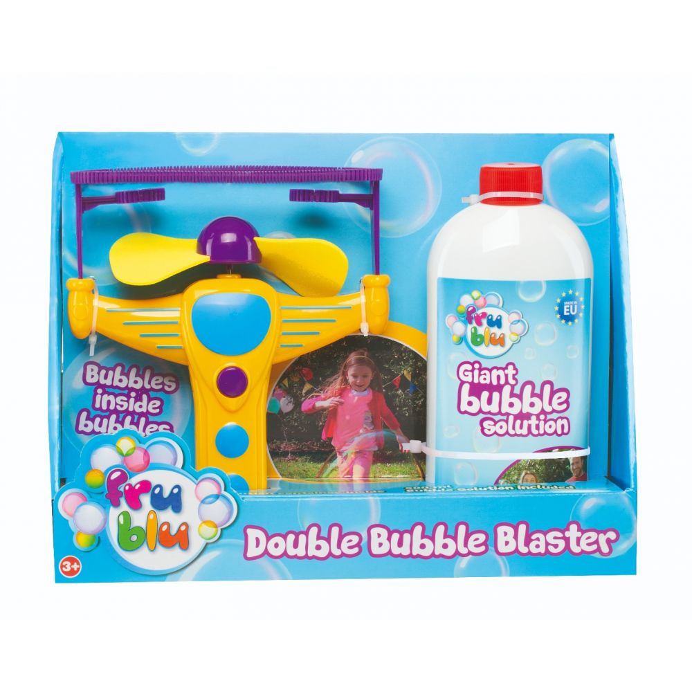 Lansator de balone duble bubble, Fru Blu