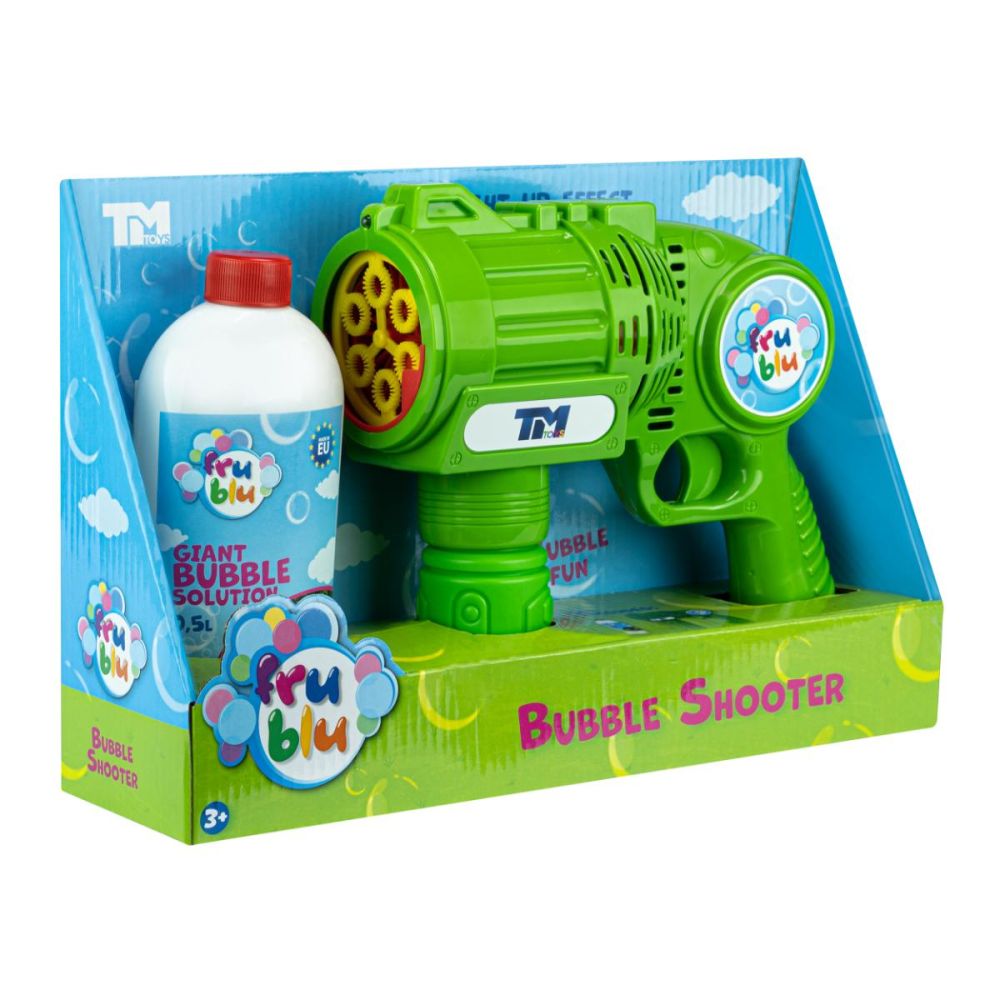 Pistol de facut baloane cu efecte de lumini si solutie, Fru Blu, 0.5 l