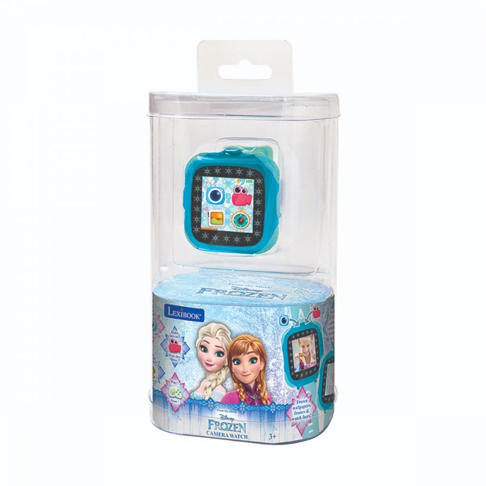 Smartwatch cu touch screen, camera, mini jocuri, Disney Frozen 2