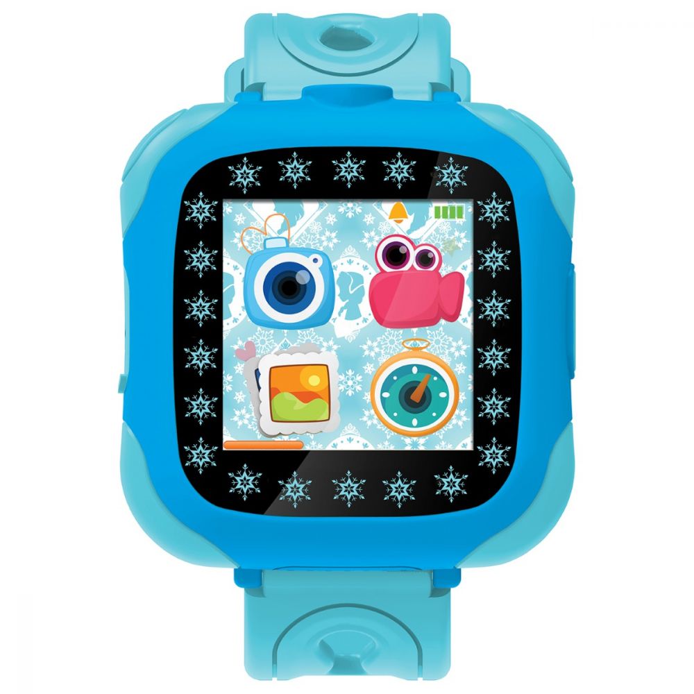 Smartwatch cu touch screen, camera, mini jocuri, Disney Frozen 2