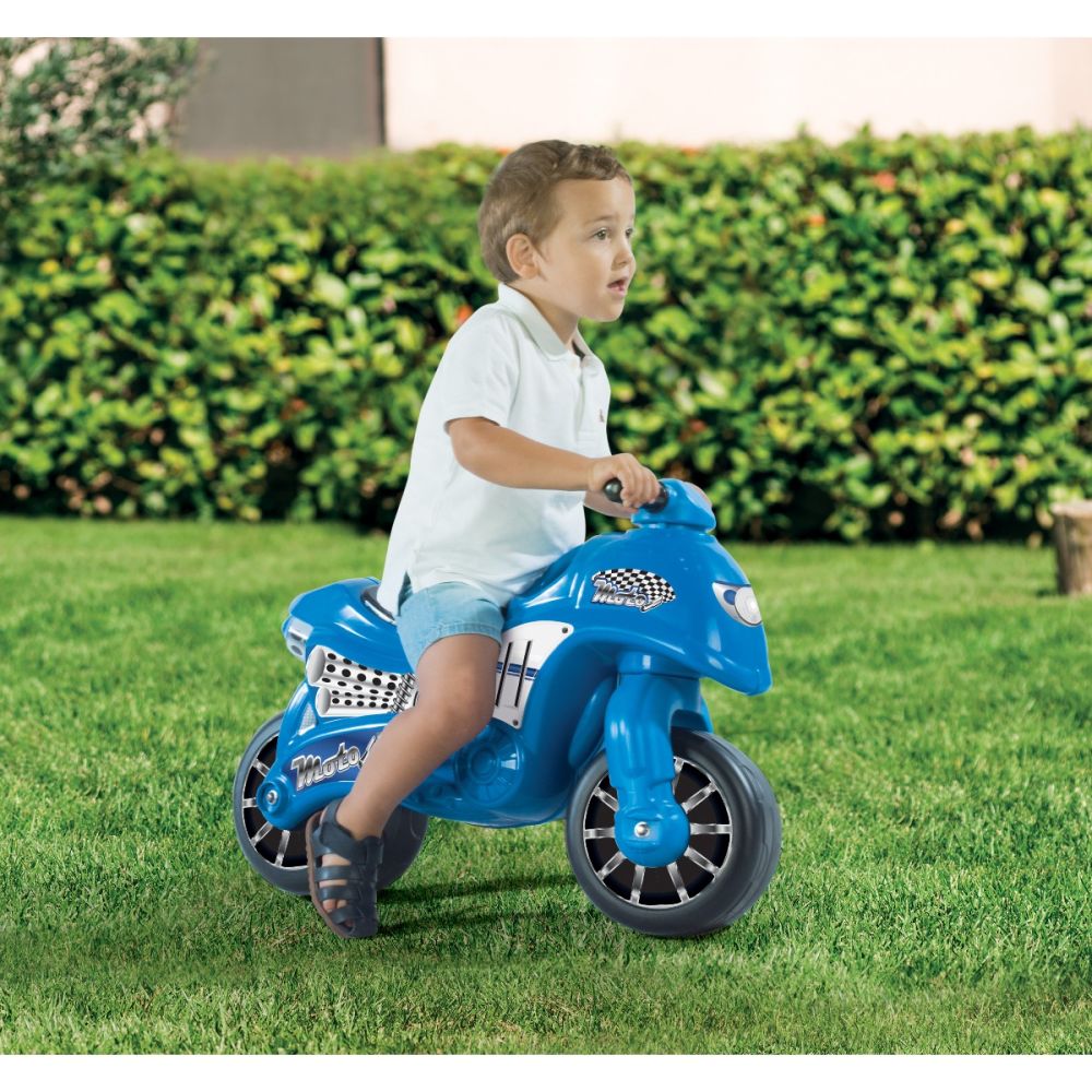 Motocicleta fara pedale Dolu My First Moto, Albastru