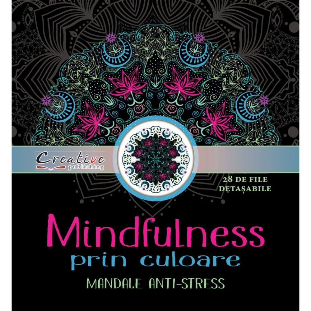 Mindfulness prin culoare, mandale anti-stress