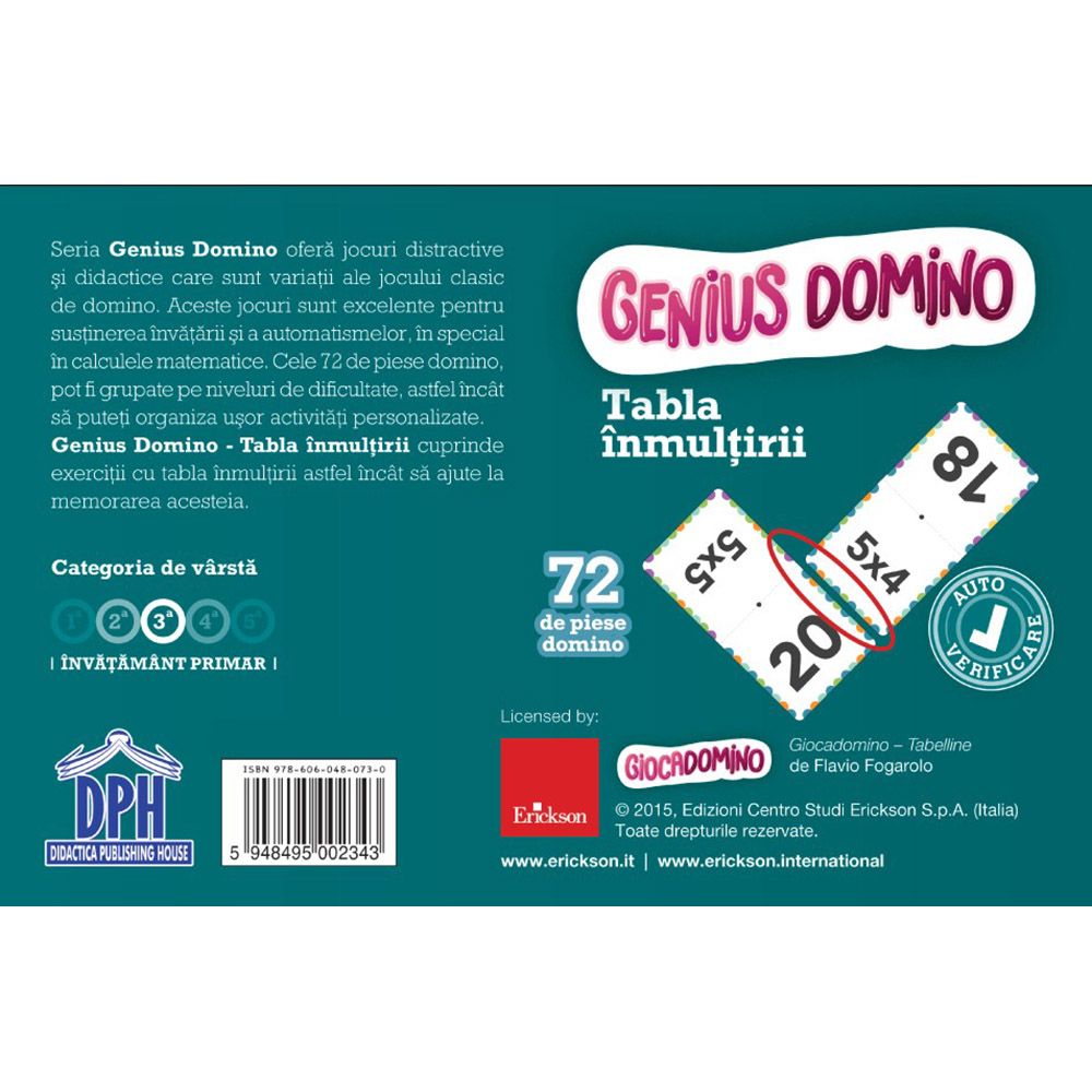 Editura DPH, Genius Domino - Inmultirea