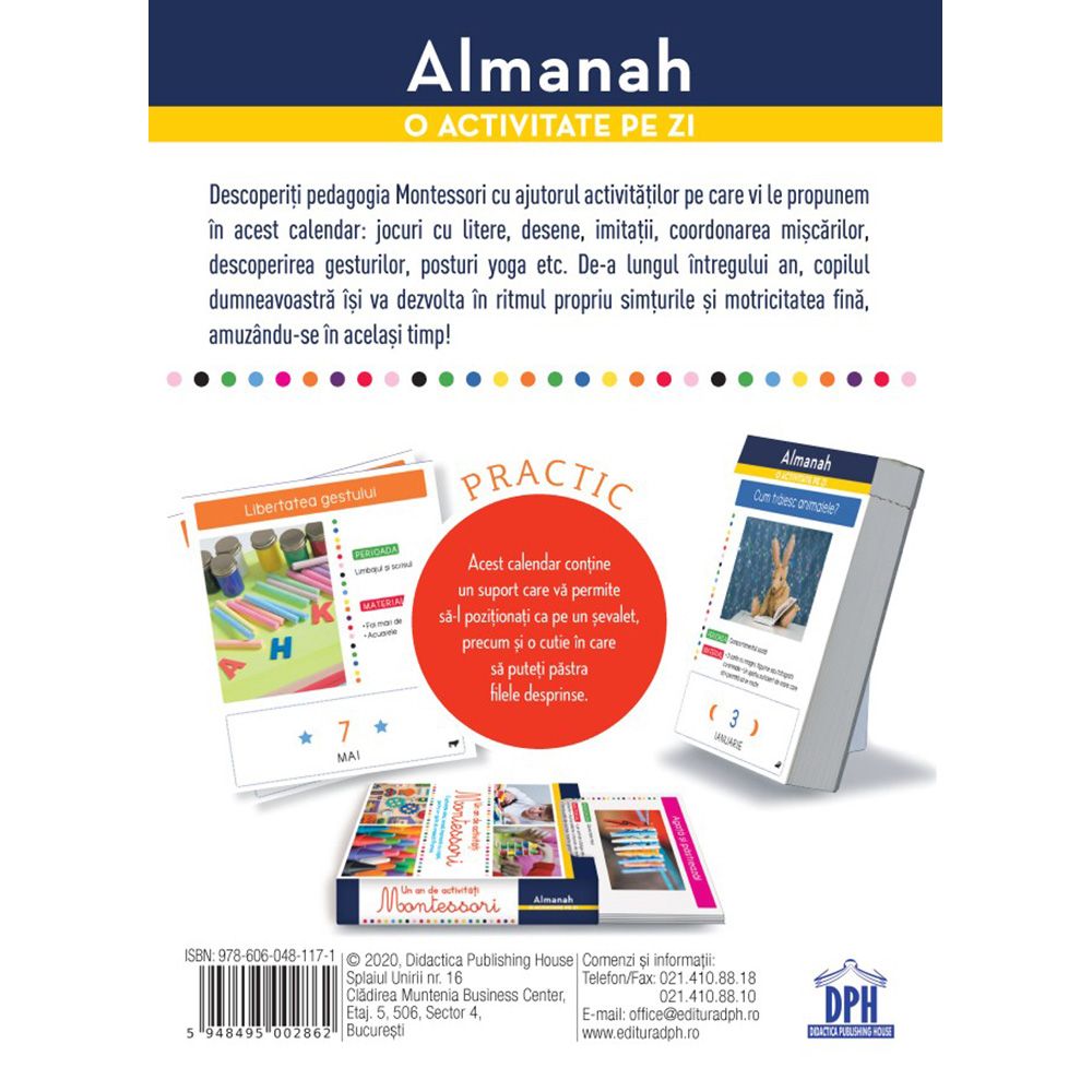 Carte Editura DPH, Un an de activitati Montessori, Almanah