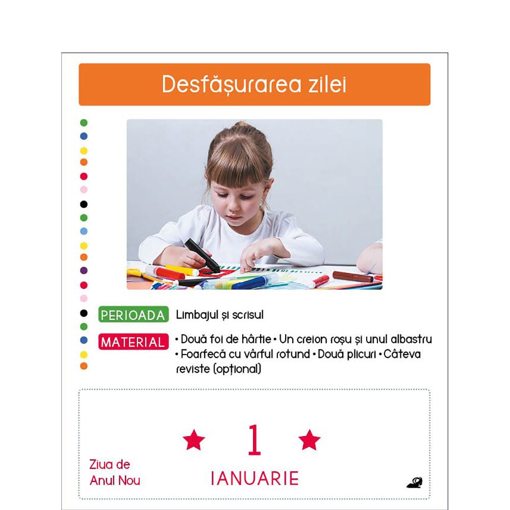 Carte Editura DPH, Un an de activitati Montessori, Almanah