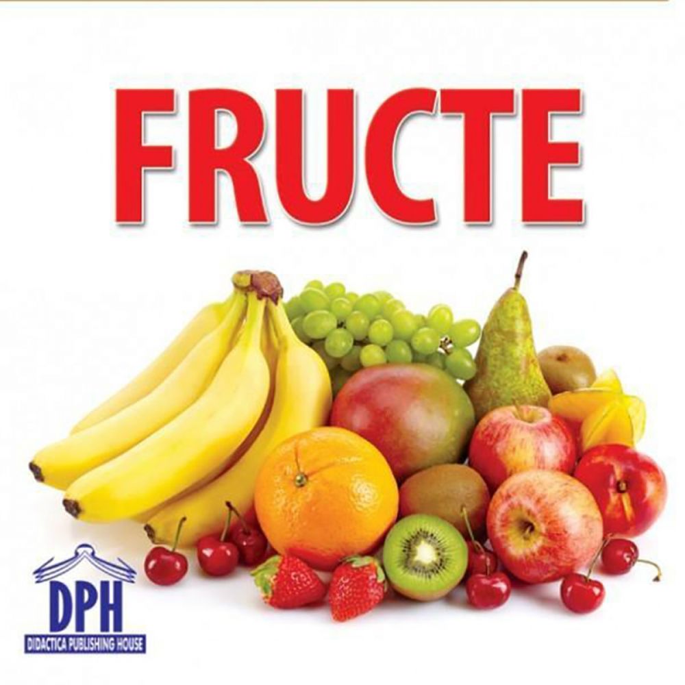 Fructe, carte pliata