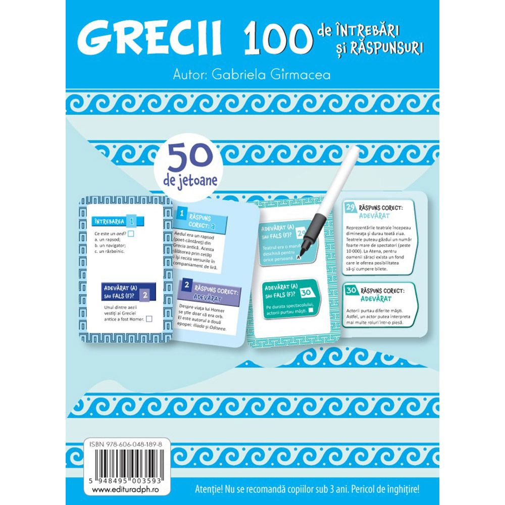 Editura DPH - Grecii - 100 de intrebari si raspunsuri, Gabriela Girmacea