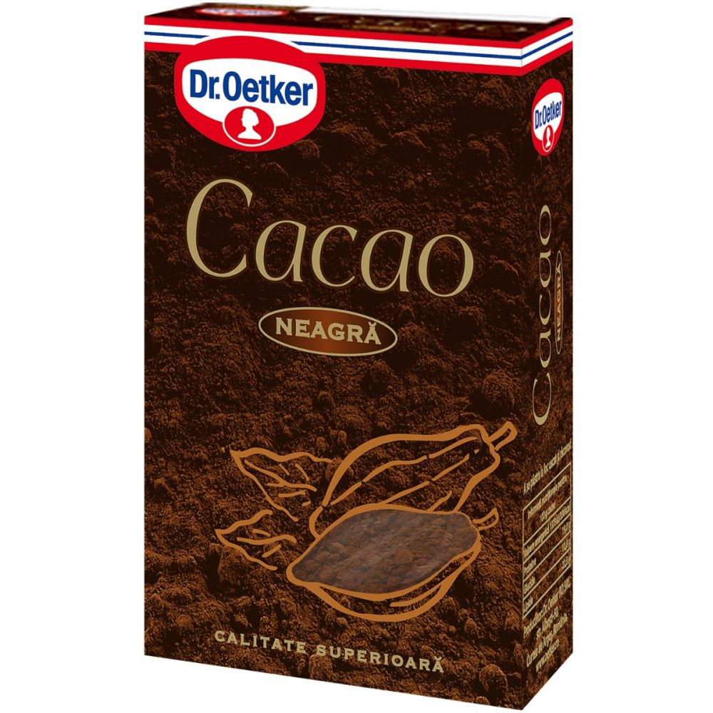 Cacao neagra Dr Oetker, 100 g