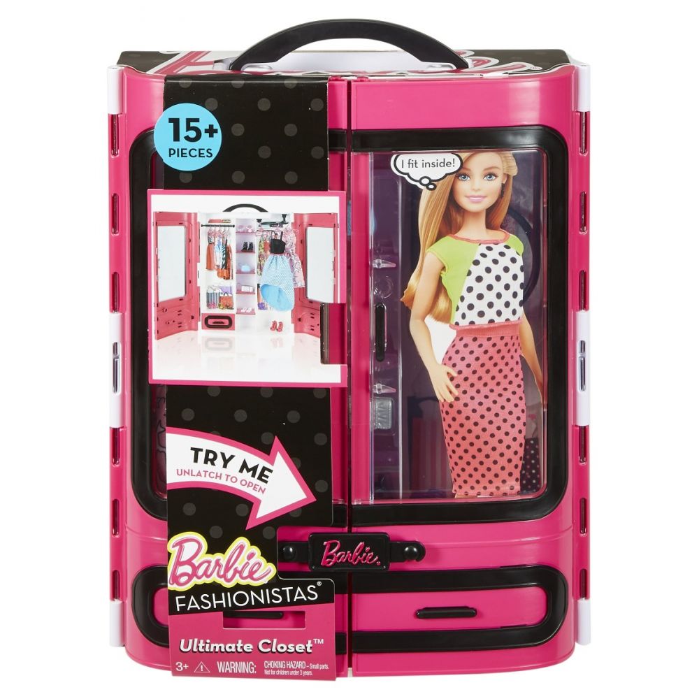 climax syndrome get nervous Set Dulapul fashion al lui Barbie DMT57 | Noriel
