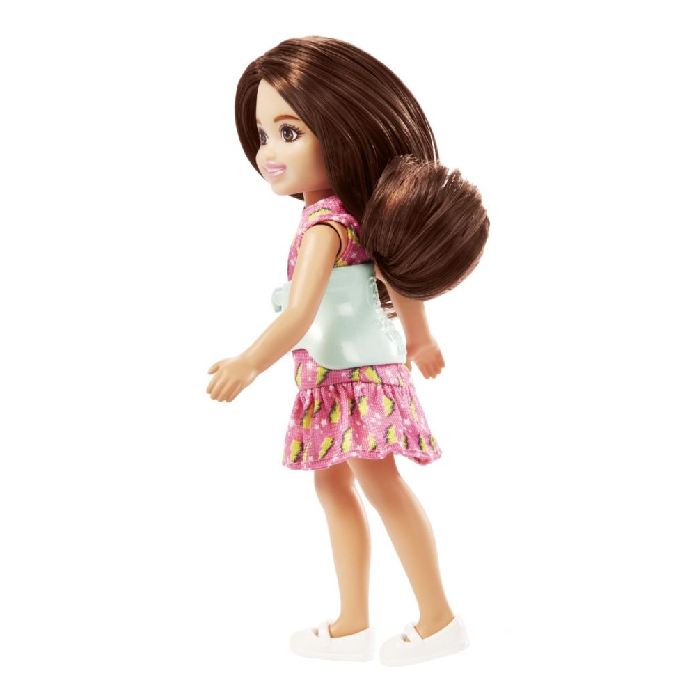 Papusa cu orteza, Barbie Chelsea, HKD90