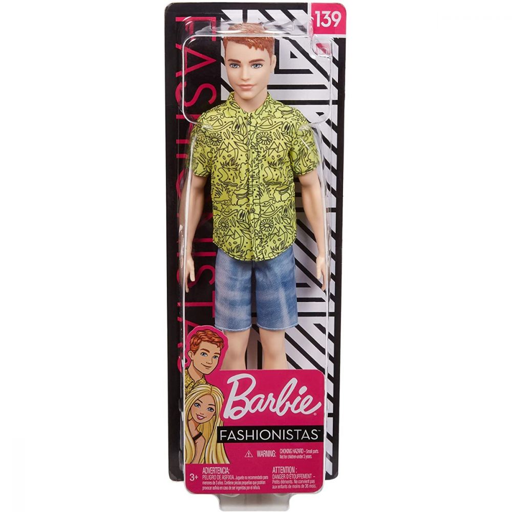 Papusa Barbie Fashionistas, Ken GHW67