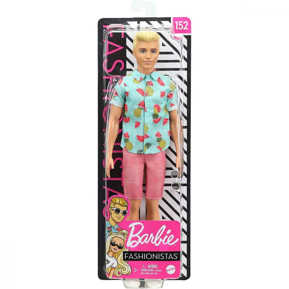 Papusa Barbie Fashionistas, Ken GHW68