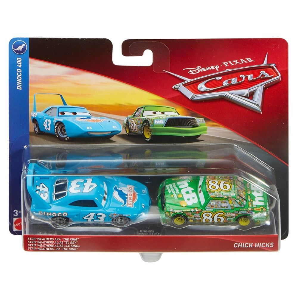Set doua masinute Disney Cars 3, Chick Hicks, FLH60 | Noriel