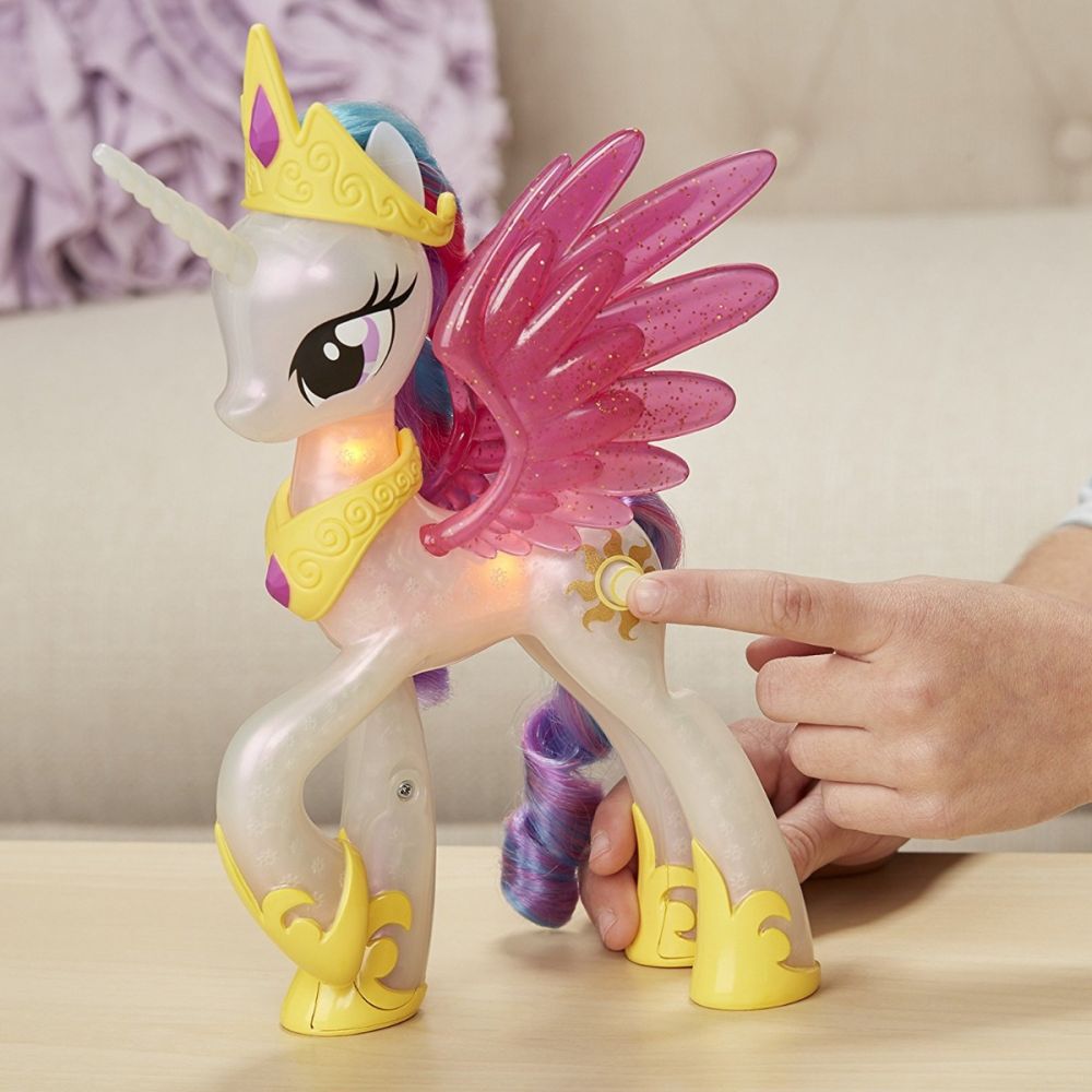 Figurina My Little Pony The Movie - Printesa Celestia cu lumini