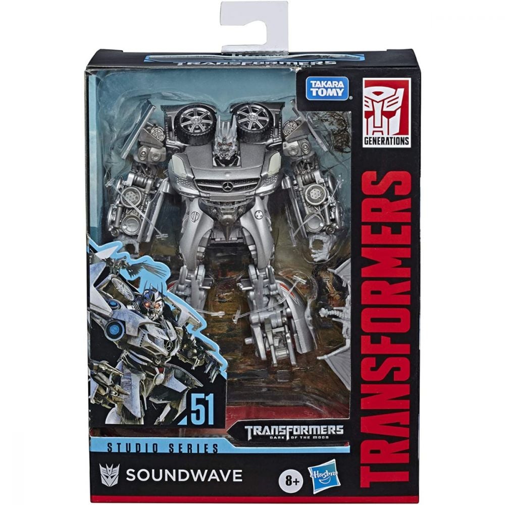 Figurina Transformers Deluxe Studio Series, Soundwave, E7197