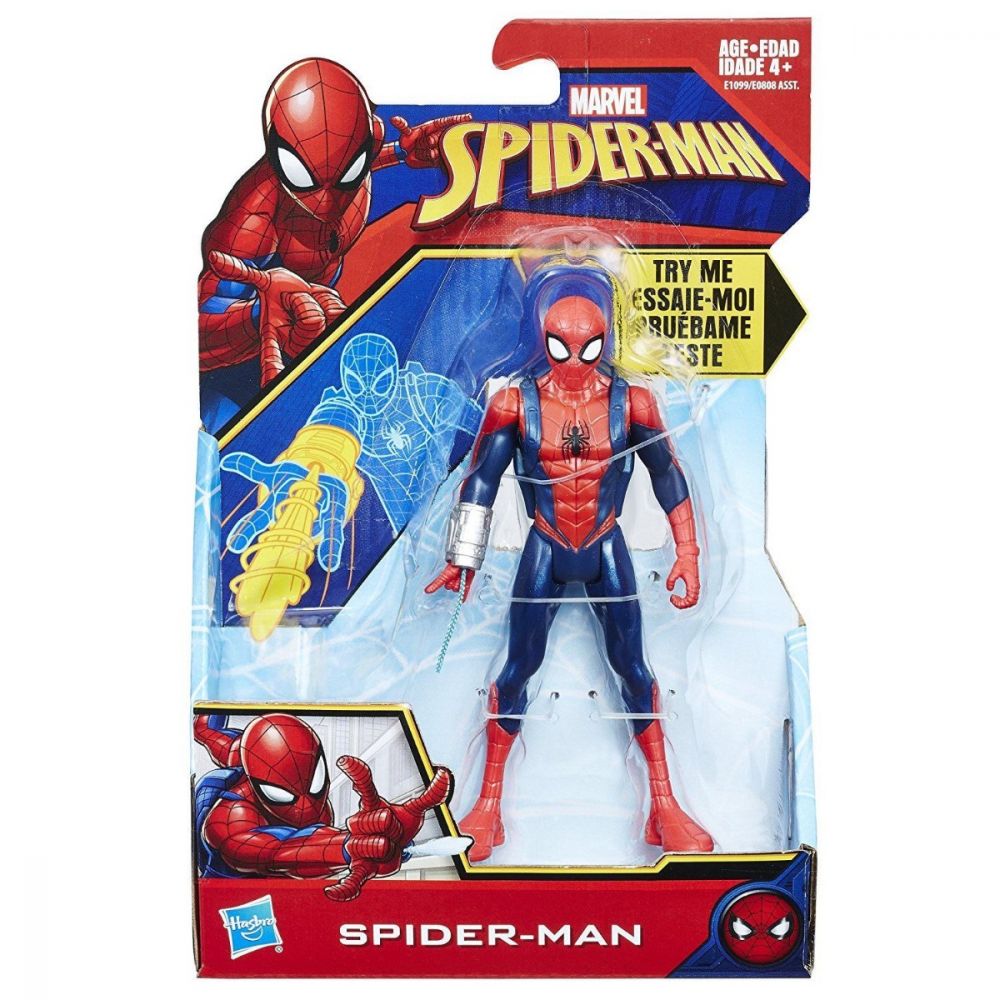 Figurina de actiune SpiderMan Quick Shot, 15 cm 