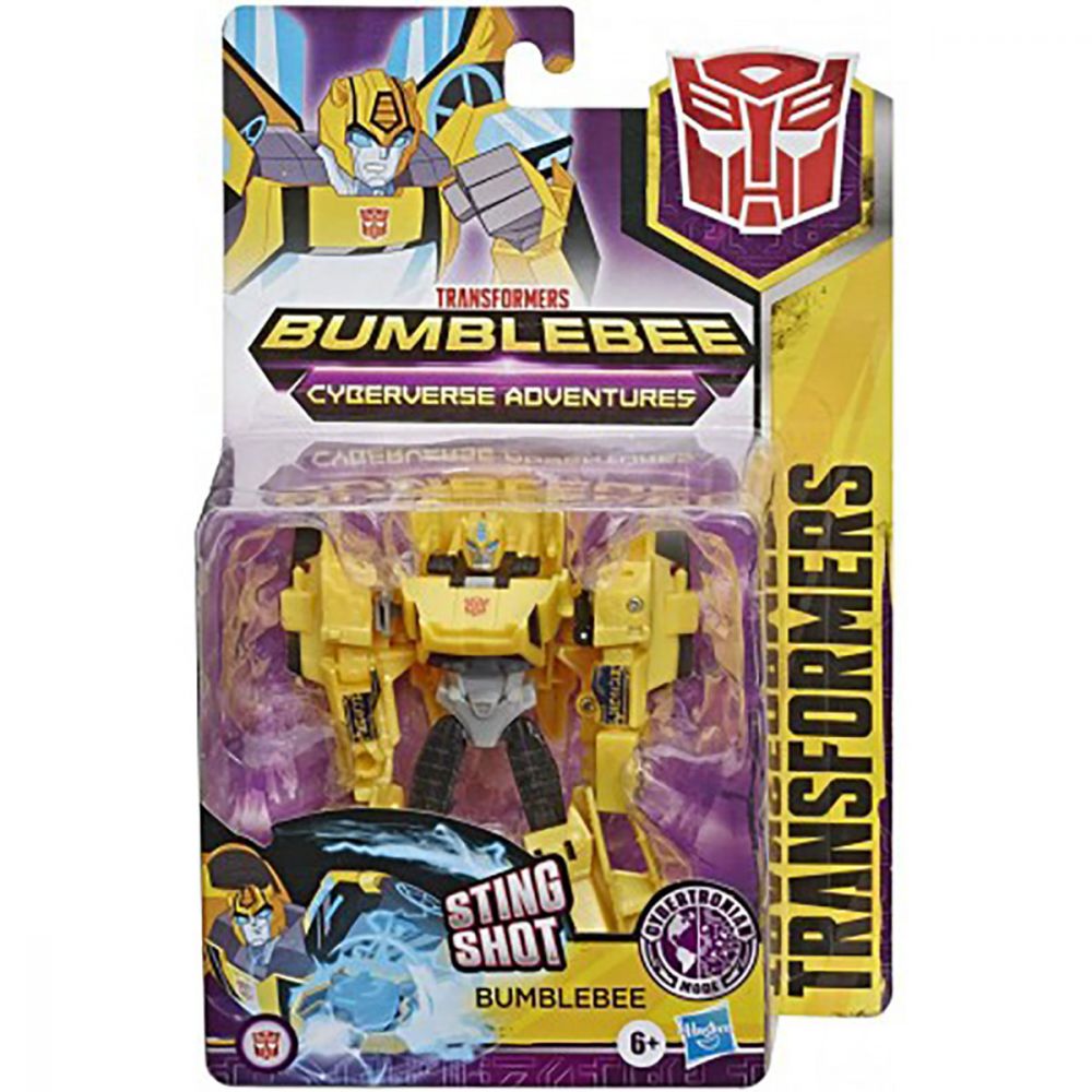Figurina Transformers Cyberverse Action Attackers Warrior, Bumblebee E7084