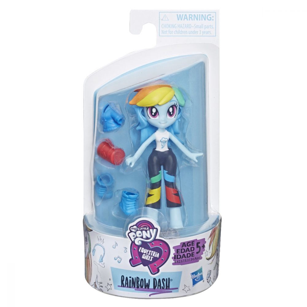 Figurine My Little Pony - Mini Equestria - Rainbow Dash