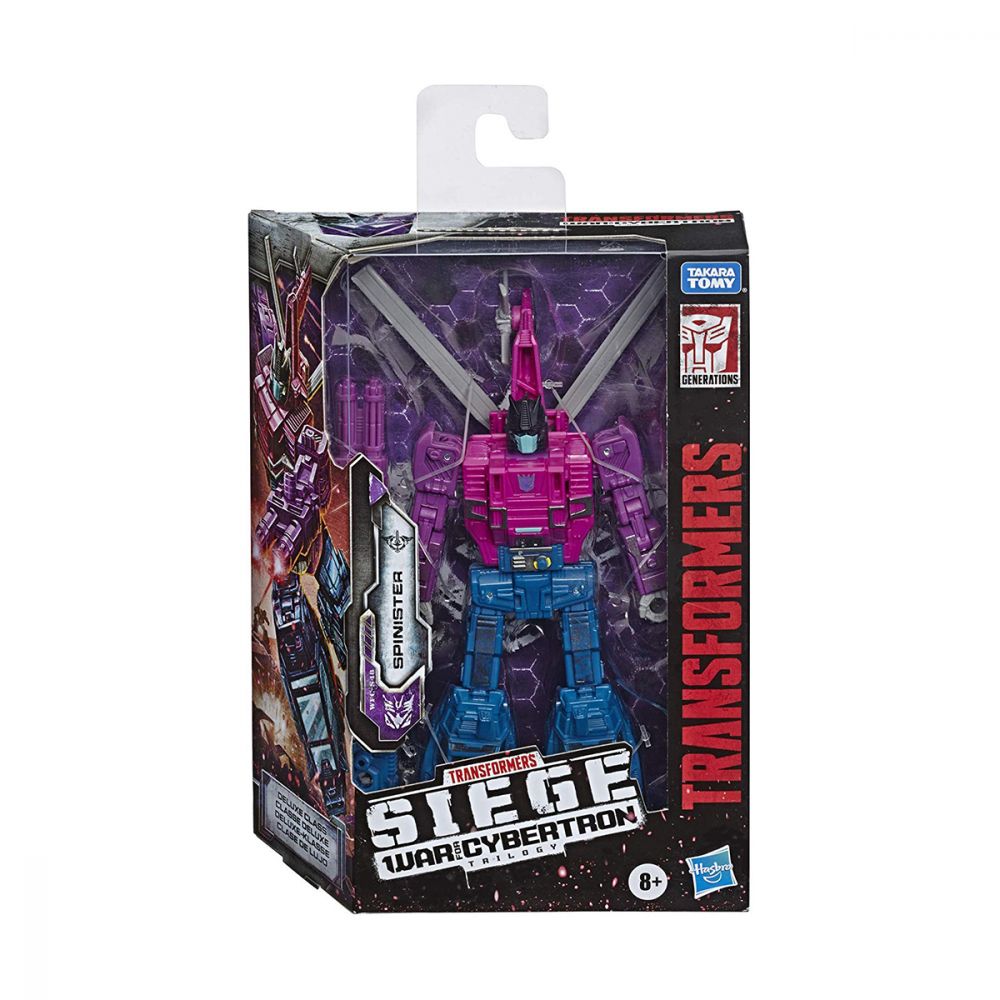 Figurina Transformers Deluxe War for Cybertron, Spinister, E8245