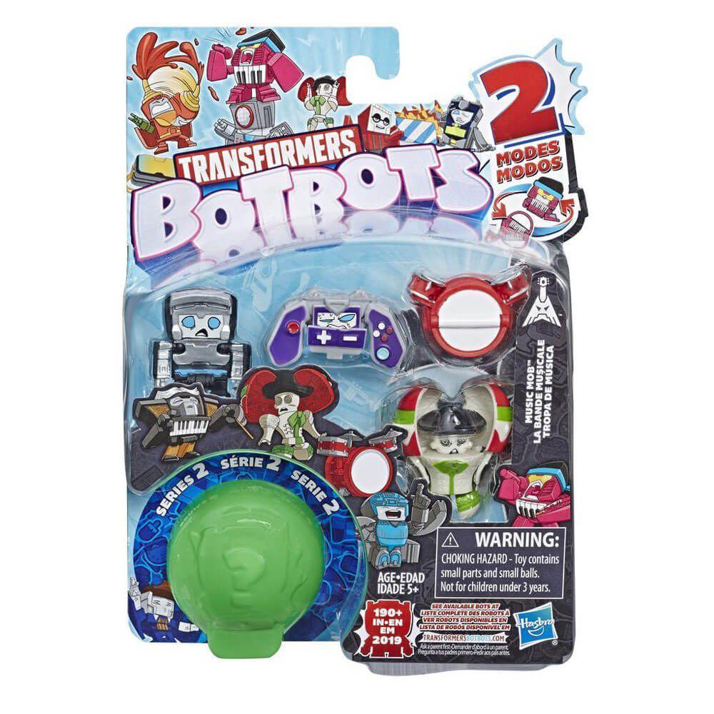 Set 5 figurine BotBots Transformers S2 Music Mob, E4140