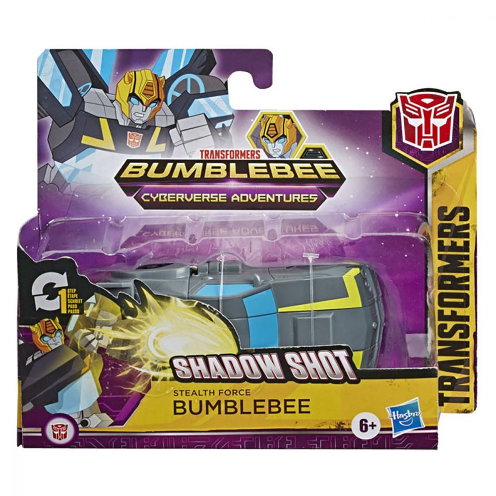 Figurina Transformers Cyberverse, Shadow Bumblebee E7074