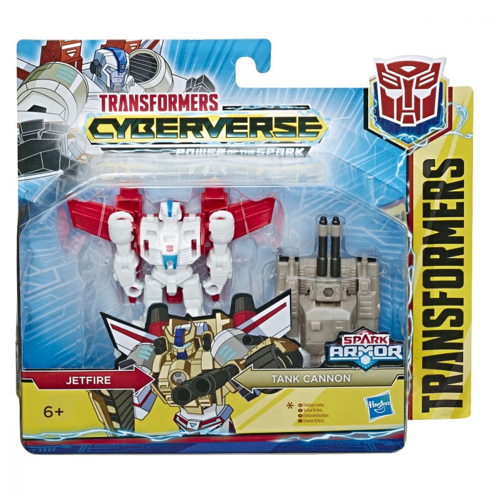 Figurina Transformers Cyberverse, Jetfire Tank Cannon, E4296