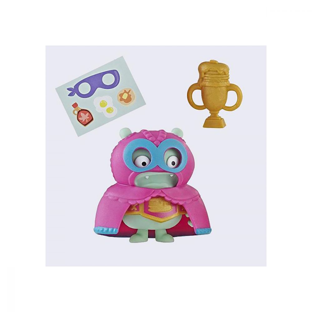 Figurina cu accesorii Ugly Dolls, Pancake Champ Jeero (E4545)