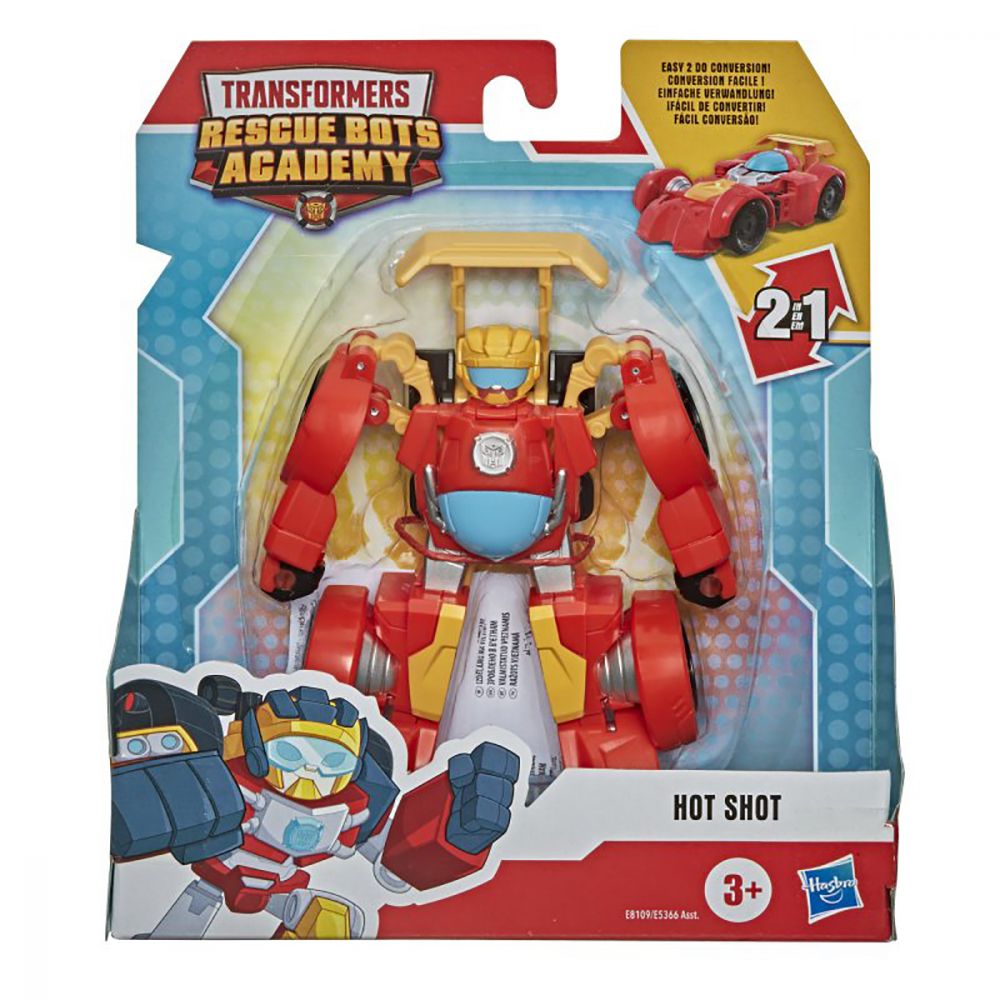 Figurina Transformers Rescue Bots Academy, Hot Shot, E8109