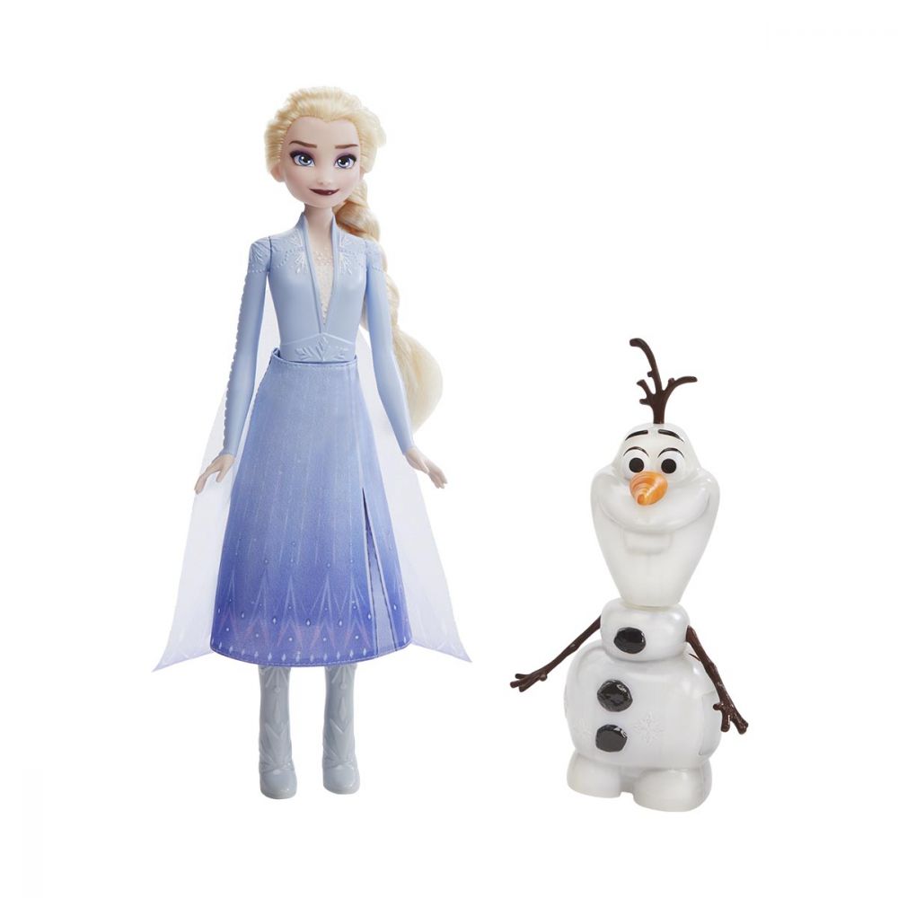 Set 2 papusi interactive Elsa si Olaf Disney Frozen 2