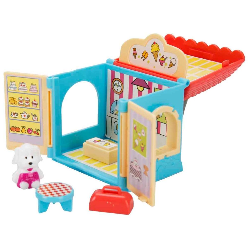Set mini casuta cu animalut si accesorii