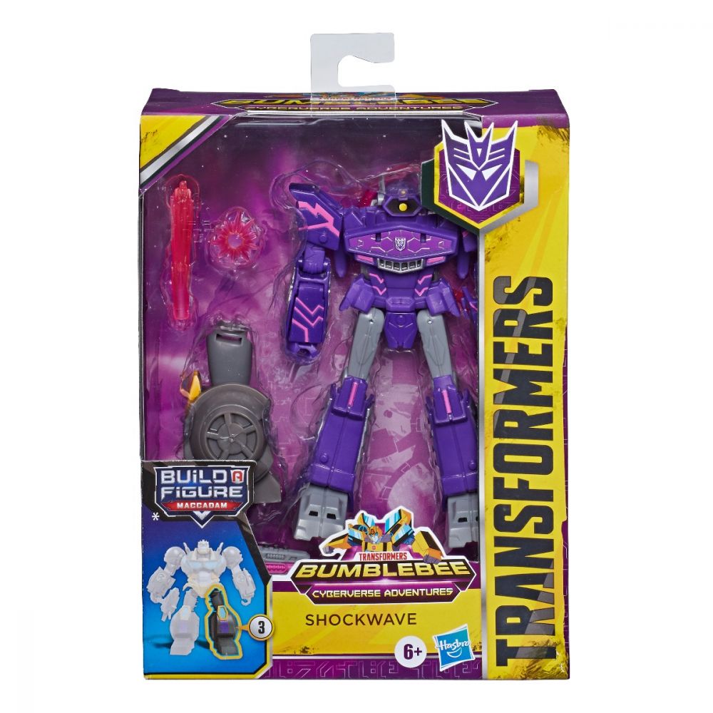 Figurina Transformers Cyberverse Deluxe, Shockwave, E7098