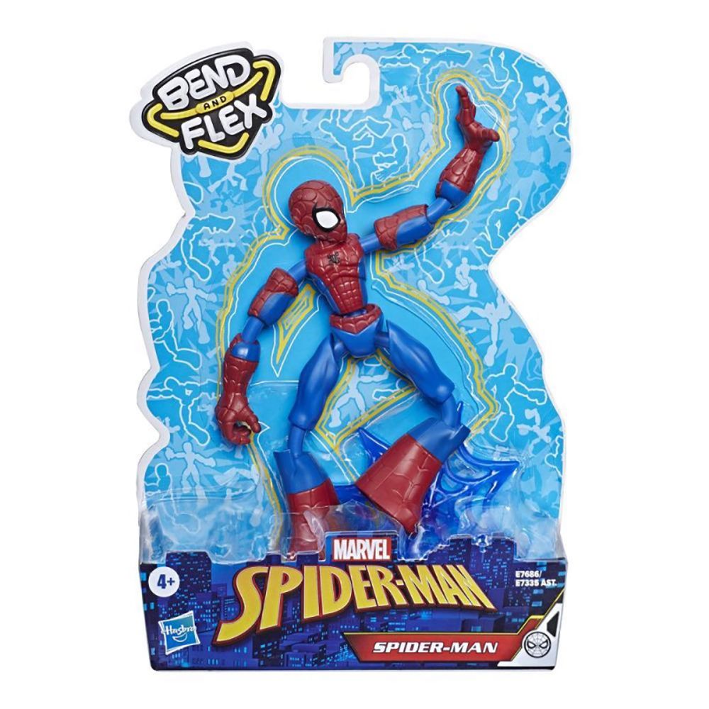 Figurina flexibila Spiderman Bend and Flex E7686