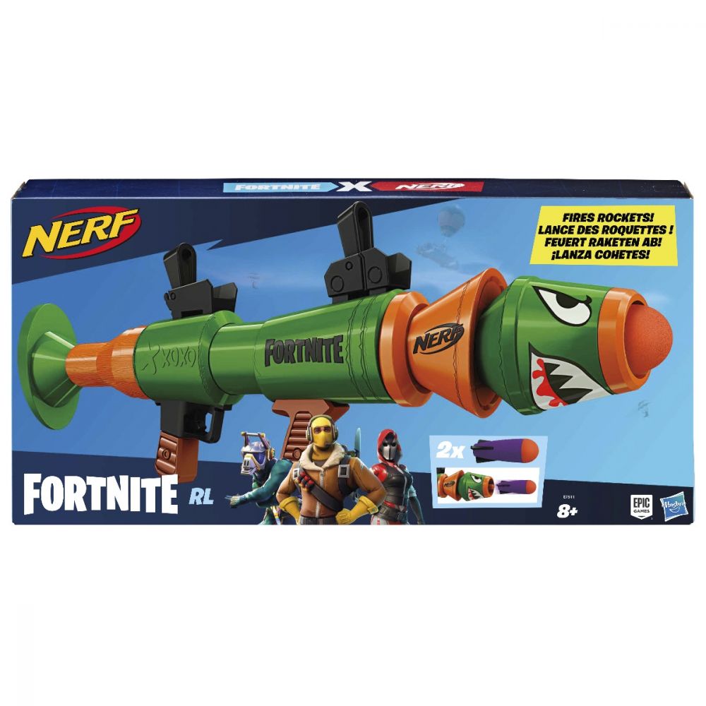 Blaster Nerf Fortnite Risky Reeler RL