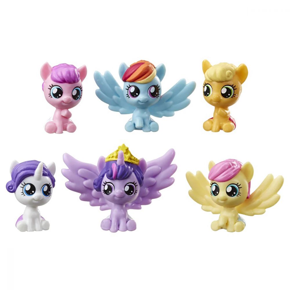 Set 6 mini figurine My Little Pony, My Baby Mane