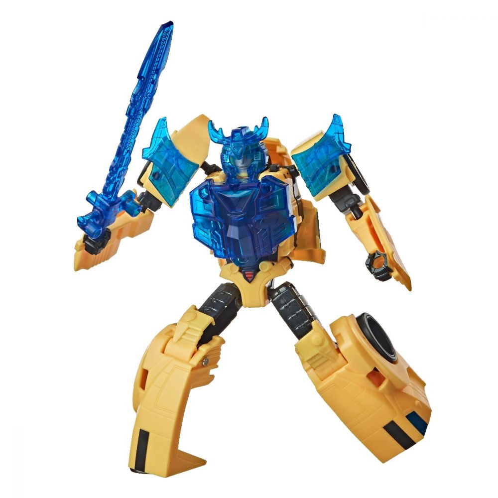 Figurina Transformers Cyberverse Battle Call, Bumblebee, E8373