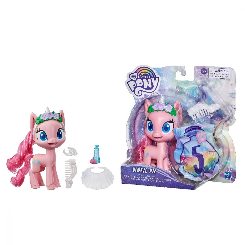 Figurina cu accesorii surpriza My Little Pony Potiunea Magica, Pinkie Pie E9140