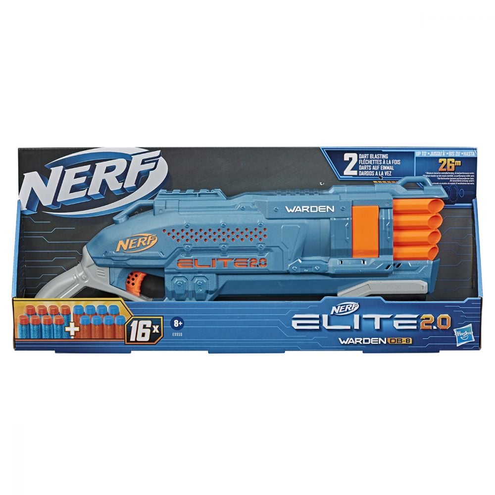 Blaster Nerf Elite 2.0 Warden DB-8