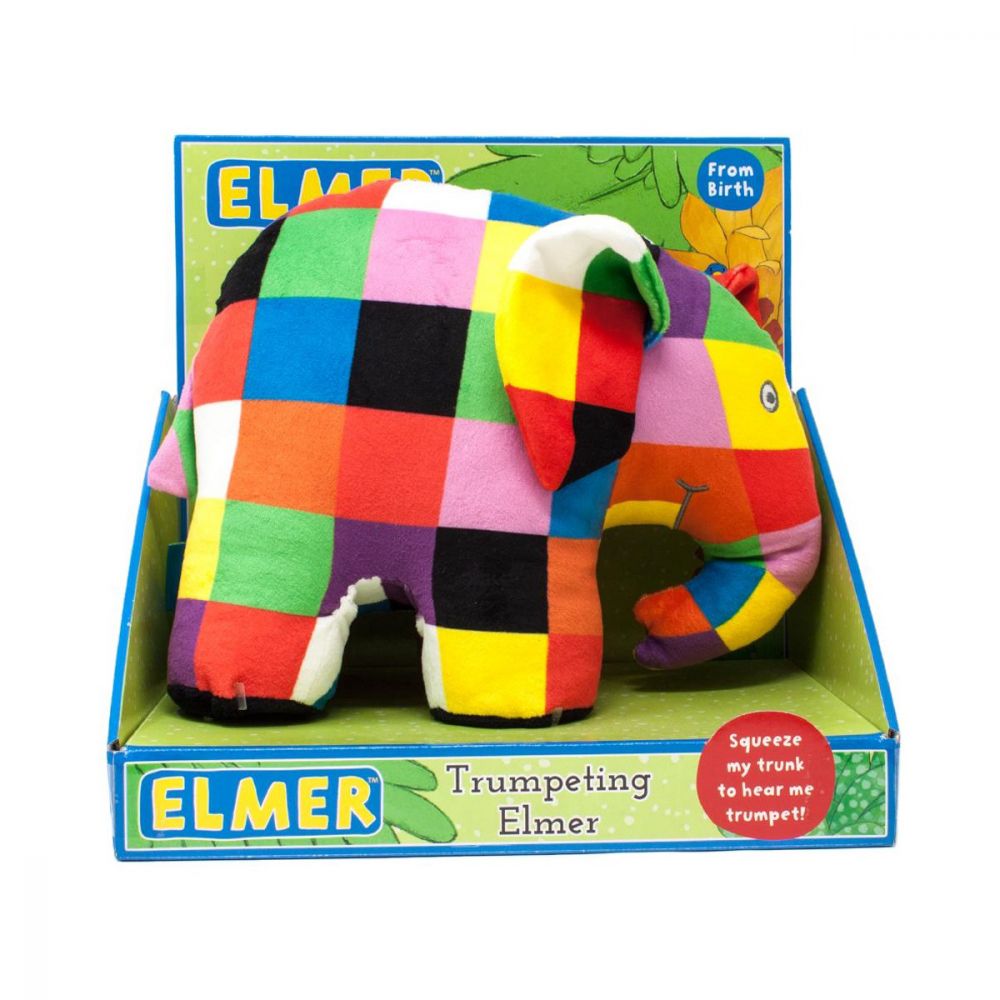 Jucarie de plus interactiva Elefantul Elmer