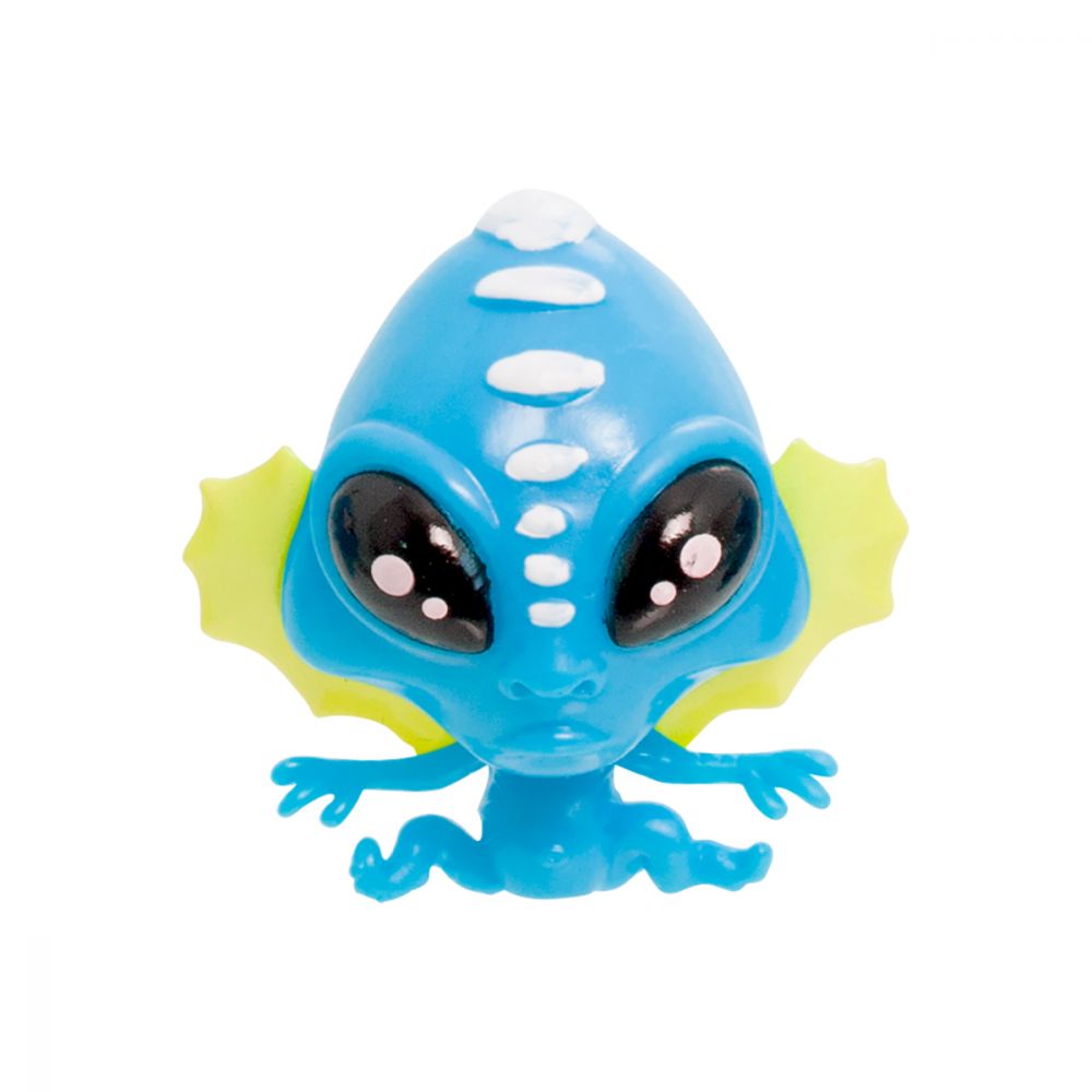 Figurina extraterestru Surpriza in ou Albastru cu slime Embryonics - Squidgy