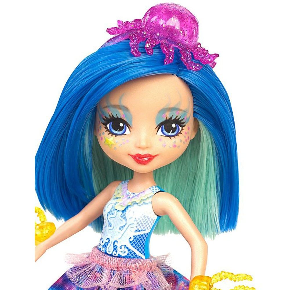 Set Papusa Enchantimals - Jessa Jellyfish si figurina Marisa, FKV57