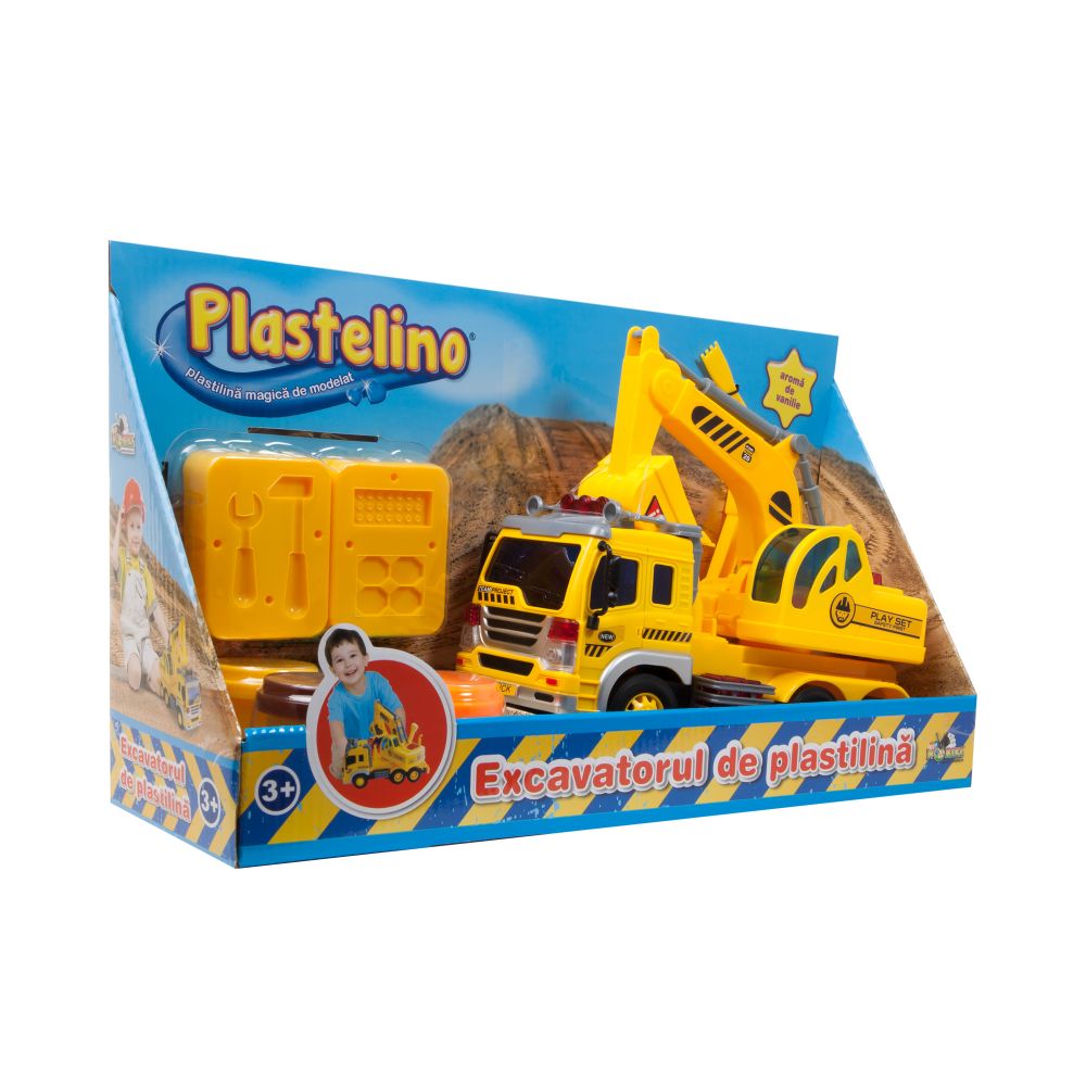 Plastelino - Excavatorul pentru plastilina