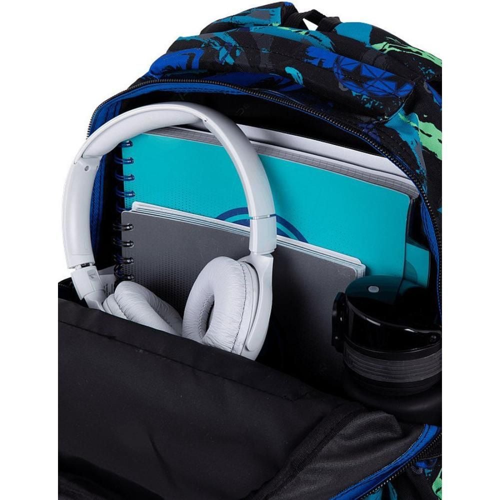 Ghiozdan cu 3 compartimente, Coolpack, Jerry, Football, Bleumarin