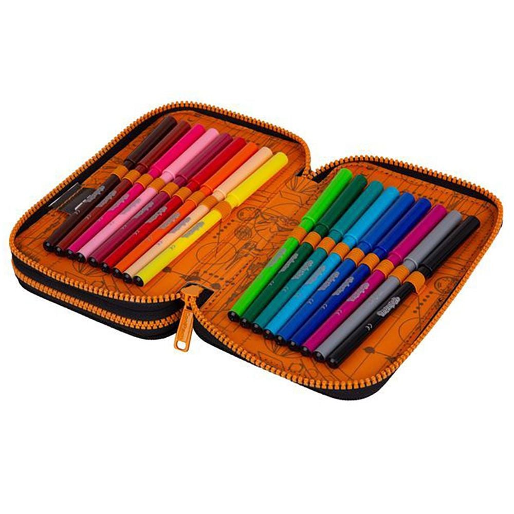 Penar echipat cu 2 compartimente, Coolpack, Jumper 2, Mandalorian, Negru